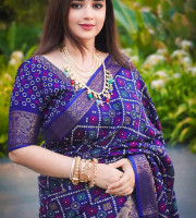 Premium Chandery Silk Saree Code - 4315