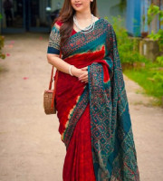 4310 - Premium Silk Batik Saree Code